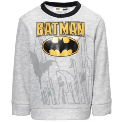 DC Comics Justice League Batman Fleece Pullover Sweatshirt And Pants Set Toddler