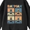 DC COMICS Batman Pop Art Inspired Youth Black Crew Neck Sweatshirt -Dc Comics GUEST c048f9d6 6df4 4ce3 8ac4 1453386d5fbc
