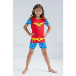 DC Comics Justice League Wonder Woman Girls Pajama Shirt And Shorts Sleep Set Toddler 14 DC Comics Justice League Wonder Woman Girls Pajama Shirt And Shorts Sleep Set Toddler -Dc Comics GUEST c0c113f4 86a3 4aa5 a34f b04cf94d482c 1
