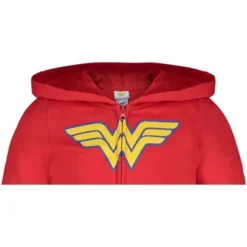 DC Comics Justice League Wonder Woman Little Girls Zip Up Costume Hoodie Red 7-8 12 DC Comics Justice League Wonder Woman Little Girls Zip Up Costume Hoodie Red 7-8 -Dc Comics GUEST c178aa8d eeab 49c9 a5eb 765c5775ac82
