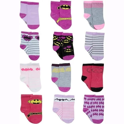 DC Comics Baby Boys’ And Girls’ Socks, Infant Socks Ages 0-24 Months 5 DC Comics Baby Boys’ And Girls’ Socks, Infant Socks Ages 0-24 Months - Image 3