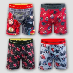 Boys' DC Comics The Flash 4pk Boxer Briefs -Dc Comics GUEST c4ab994f 0b10 4261 95be f90731f9b86f