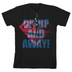DC COMICS Superman Up Up And Away Navy Blue Graphic Tee Toddler Boy To Youth Boy -Dc Comics GUEST c4bb2d55 e054 4e48 820d a11521ec3885