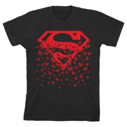 DC COMICS Superman Falling Logo Black T-shirt Toddler Boy To Youth Boy -Dc Comics GUEST ca4d8c9c e85c 4740 9c0b 4797866a3297