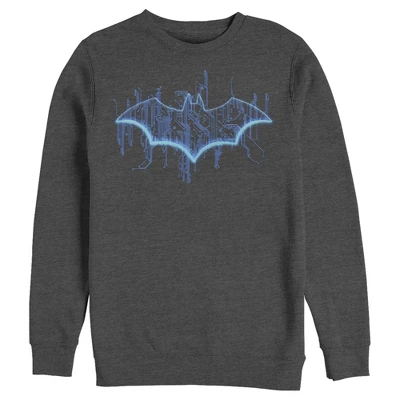 DC COMICS Men's Batman Logo Digital Wing Sweatshirt 6 DC COMICS Men's Batman Logo Digital Wing Sweatshirt - Image 4