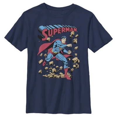 DC COMICS Boy's Superman Hero Break Barriers T-Shirt 4 DC COMICS Boy's Superman Hero Break Barriers T-Shirt - Image 2