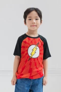 DC Comics Justice League Batman Superman Flash Athletic 3 Pack T-Shirt