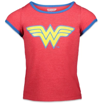 DC Comics Batgirl Supergirl Wonder Woman Toddler Girls 3 Pack Graphic T-Shirt 5 DC Comics Batgirl Supergirl Wonder Woman Toddler Girls 3 Pack Graphic T-Shirt - Image 3
