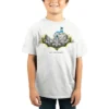 DC COMICS Batman Gotham City Bat 80th Anniversary White T-shirt Toddler Boy To Youth Boy -Dc Comics GUEST f1514fd3 4de3 41a0 b947 da010a5dc466