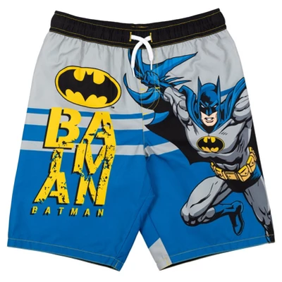 DC Comics Justice League Batman Superman The Flash 3 Pack Swim Trunks Little Kid To Big Kid 7 DC Comics Justice League Batman Superman The Flash 3 Pack Swim Trunks Little Kid To Big Kid - Image 5
