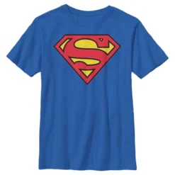 DC COMICS Boy's Superman Classic Logo T-Shirt 12 DC COMICS Boy's Superman Classic Logo T-Shirt -Dc Comics GUEST f57ce1b5 c64e 4d21 83ac 04c08f0233fa