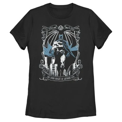 DC COMICS Women's Batman Dark Knight Tarot T-Shirt 4 DC COMICS Women's Batman Dark Knight Tarot T-Shirt - Image 3