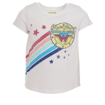 DC Comics Justice League Wonder Woman Girls 3 Pack T-Shirts Little Kid To Big Kid 3 DC Comics Justice League Wonder Woman Girls 3 Pack T-Shirts Little Kid To Big Kid