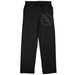 DC COMICS Flash Gray Superhero Logo Men's Black Sleep Pajama Pants 12 DC COMICS Flash Gray Superhero Logo Men's Black Sleep Pajama Pants -Dc Comics GUEST f909eceb 438e 4e75 837e 8574fbe290a4